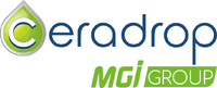 Logo of MGI Digital Technology | Printed Electronics Unit | Ceradrop Brand