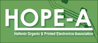 Logo of Hellenic Organic and Printed Electronics Association (HOPEA)