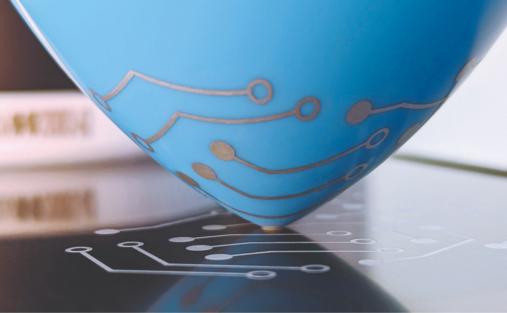 Gedruckte Elektronik im Tampondruck