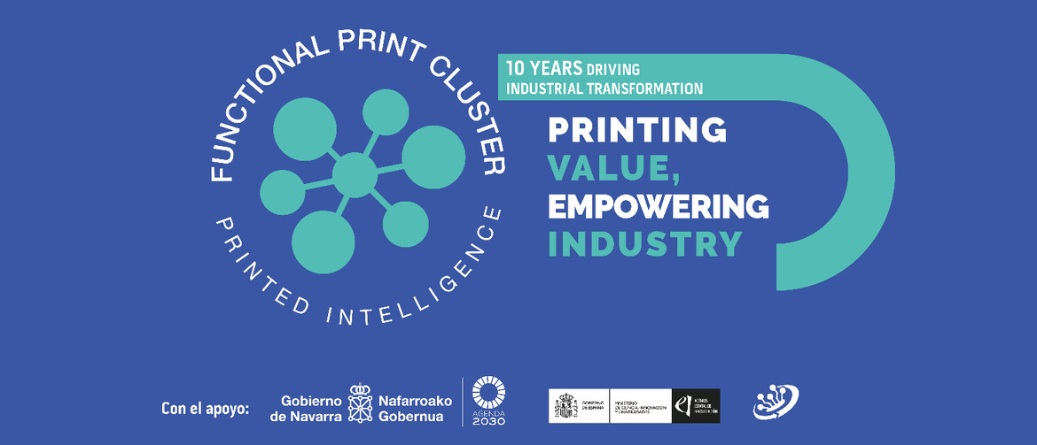 Keyvisual von Functional Print Cluster